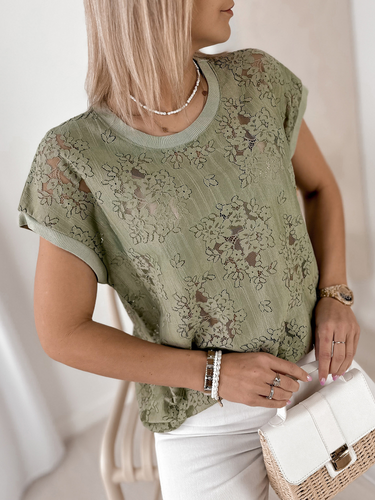 BLOUSE FLOPPY KHAKI