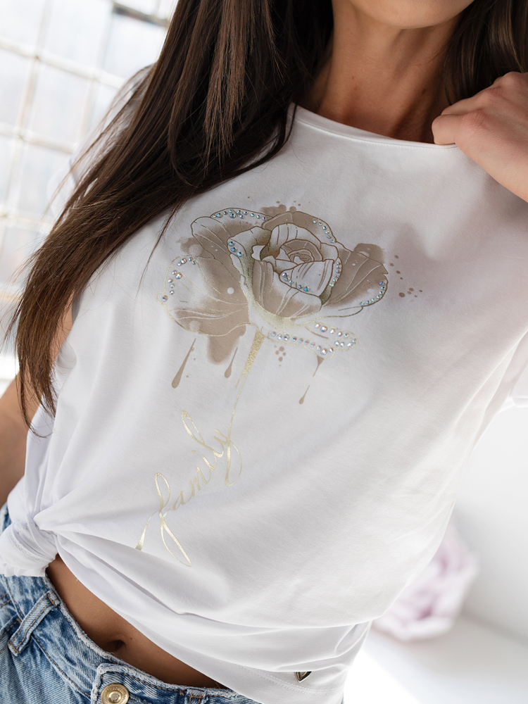 BLOUSE ZALON BLANC