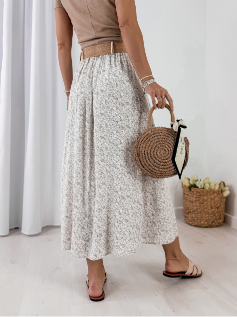 JUPE ZURTA BEIGE