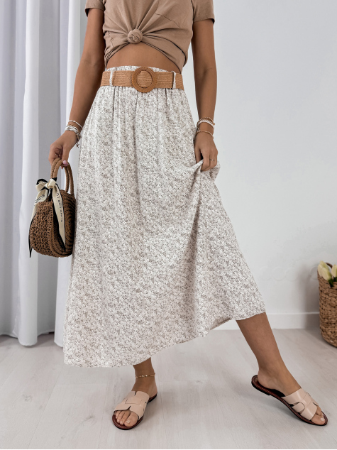 SKIRT ZURTA BEIGE