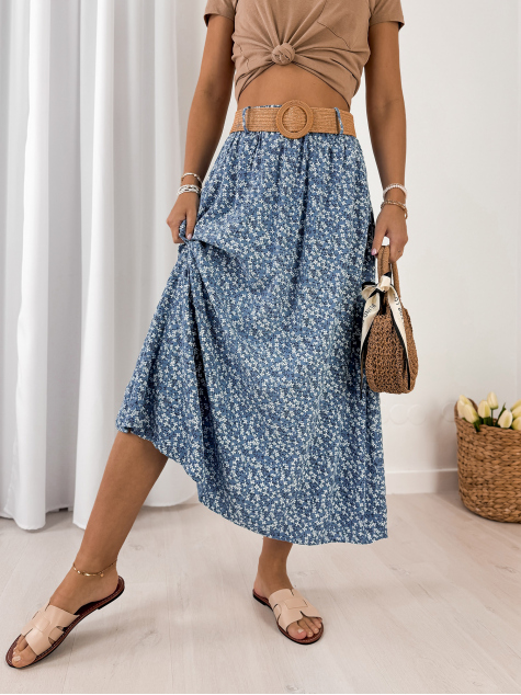 SKIRT ZURTA BLUE