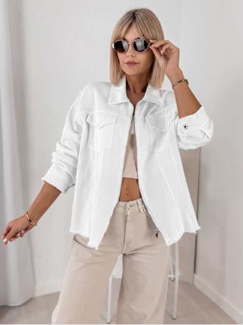 VESTE BERRA BLANC