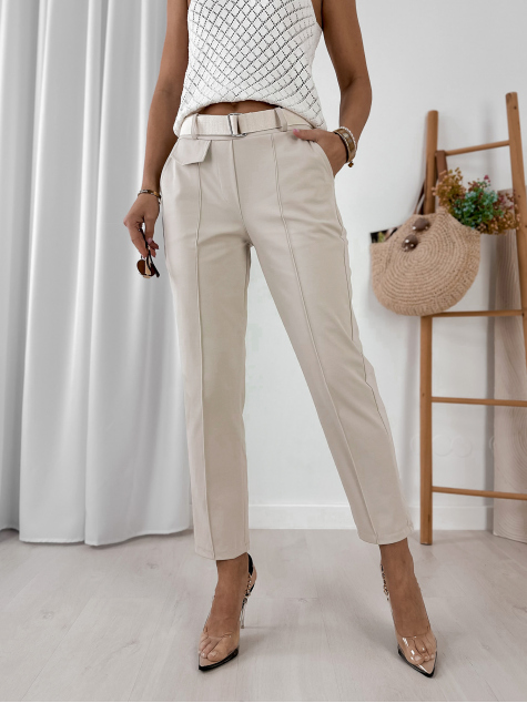 PANTALON TEKKA CRÈME