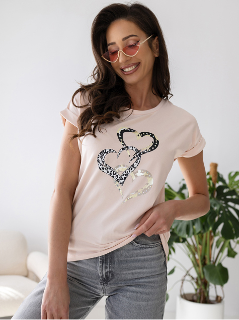 BLUSE CARVIA PUDERROSA