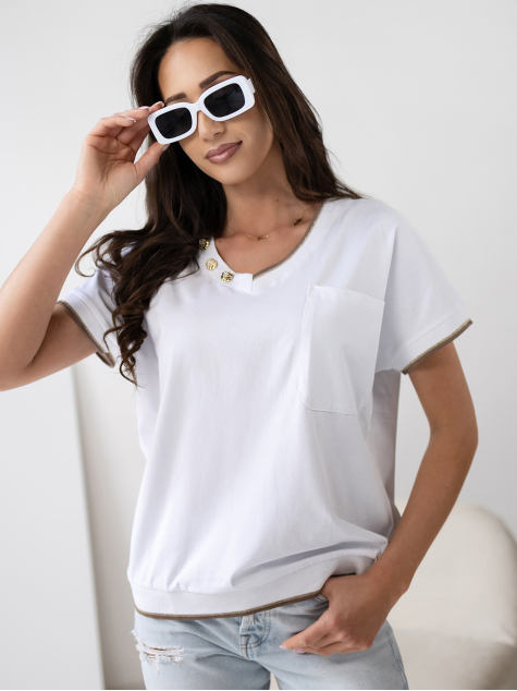 BLOUSE IRVELLA BLANC