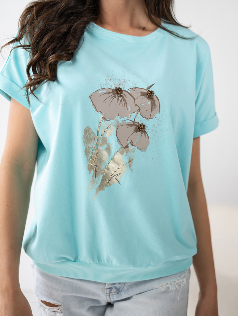 BLOUSE TINAYA MENTHE