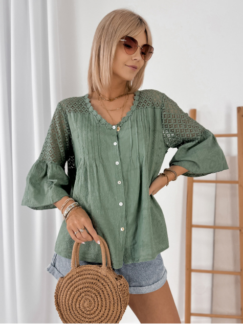 CHEMISE MOKAVA KAKI