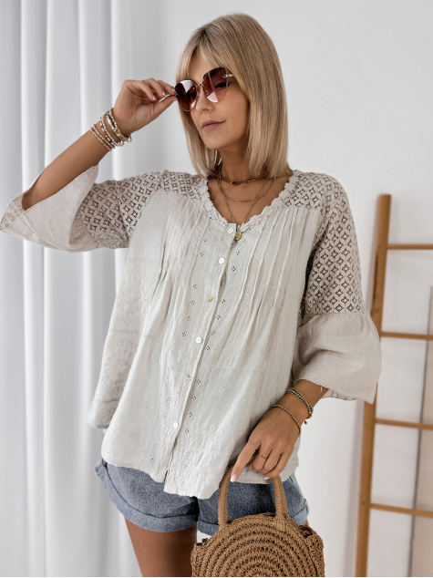 SHIRT MOKAVA BEIGE