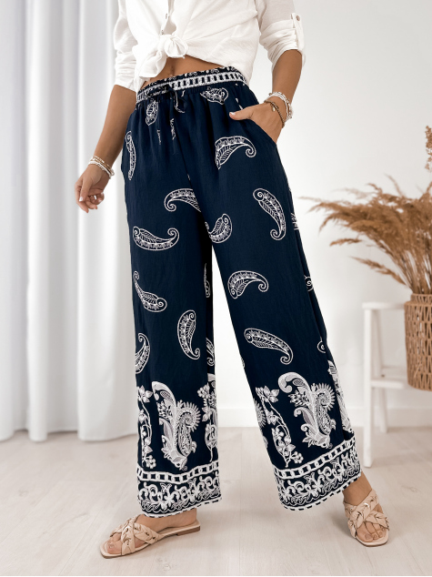 PANTS VELMIRA NAVY BLUE