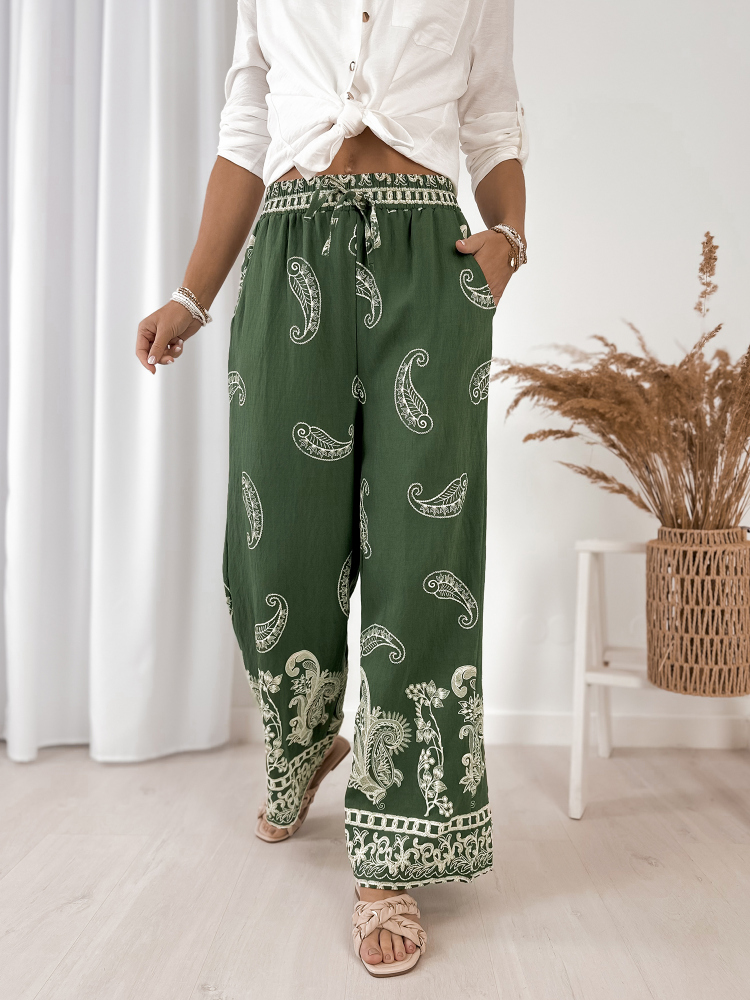 HOSE VELMIRA GRÜN