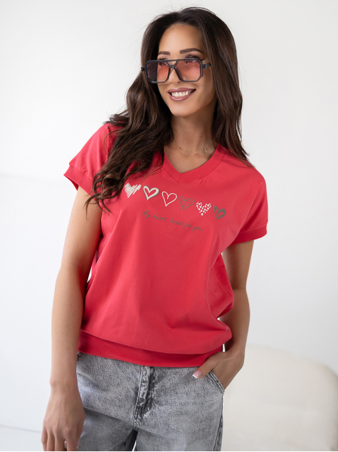 BLUZA TINNA ZMEURIE