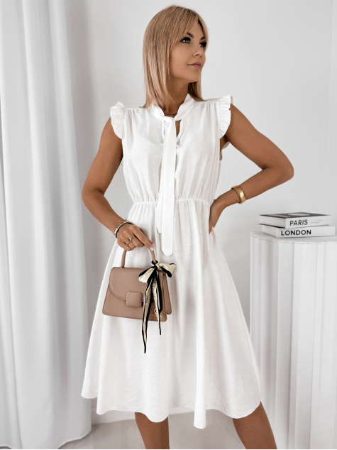 DRESS ELUNYA WHITE
