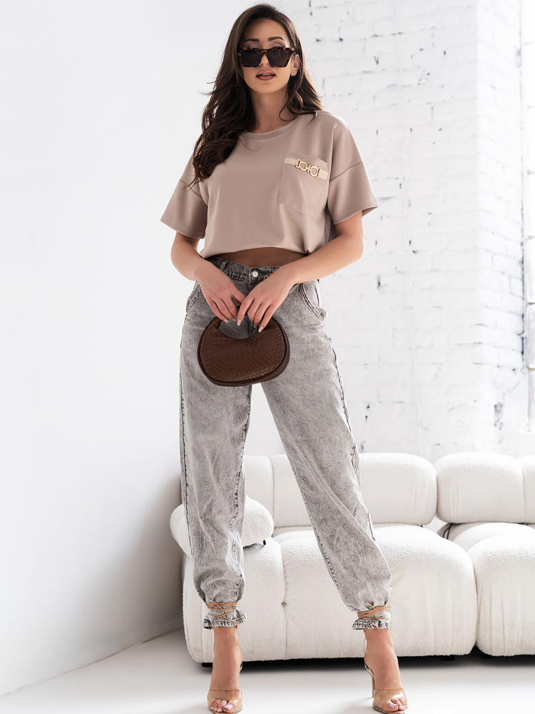 BLOUSE HELVARA BEIGE