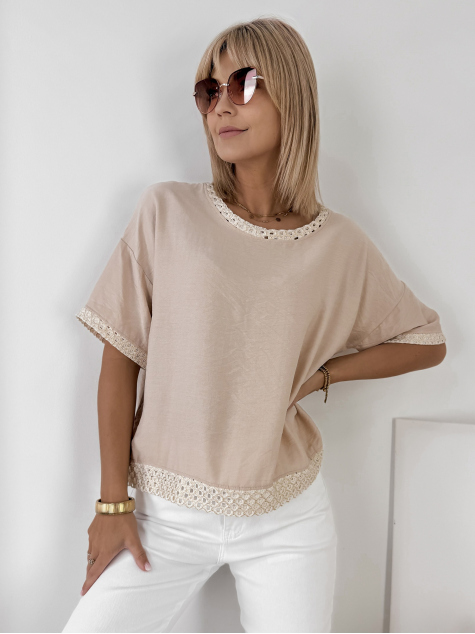 BLUSE CERELIA BEIGE