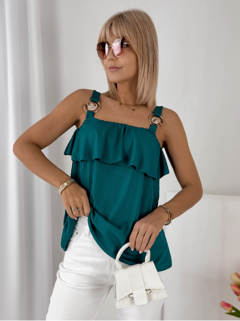 BLOUSE SISSAL TEAL