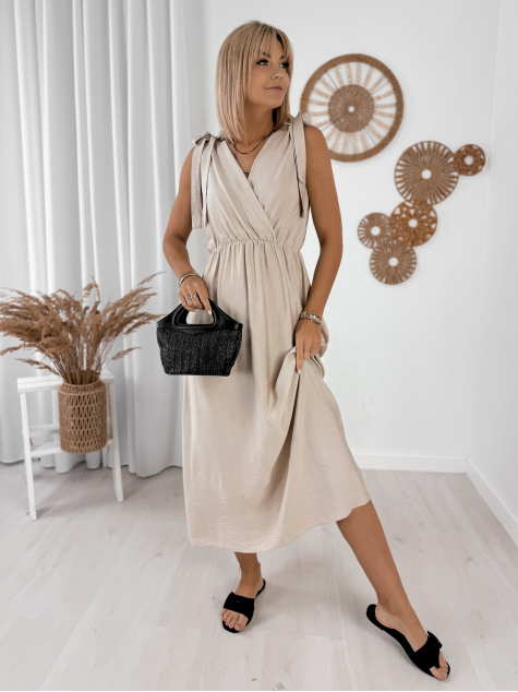 DRESS AQUELIA BEIGE