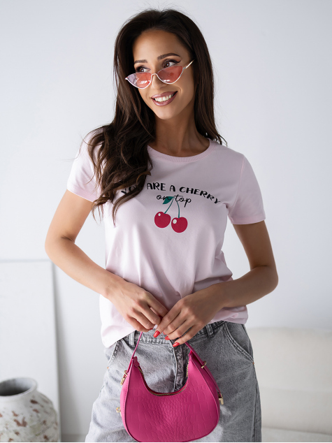 BLOUSE ZENARA POWDER PINK