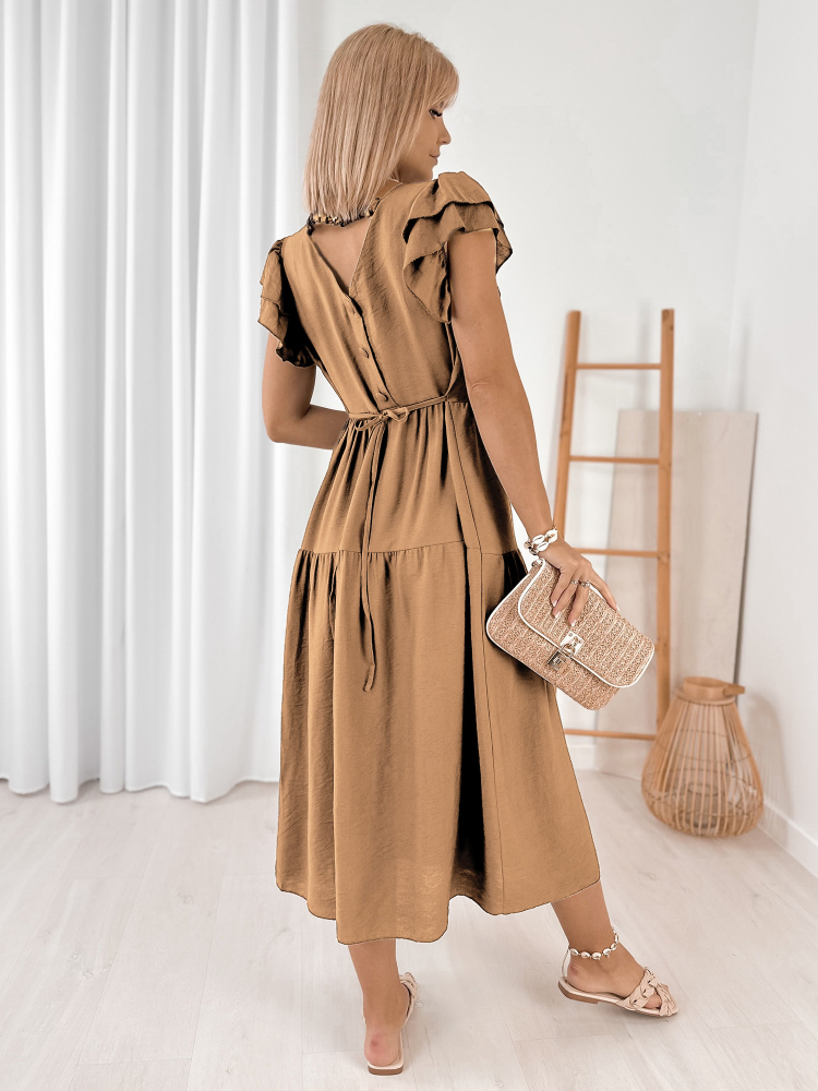 DRESS ISKARA CARAMEL