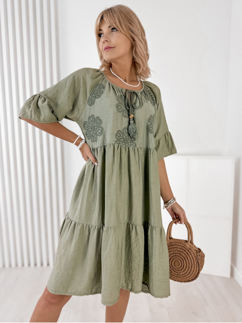 KLEID ARIZENA KHAKI