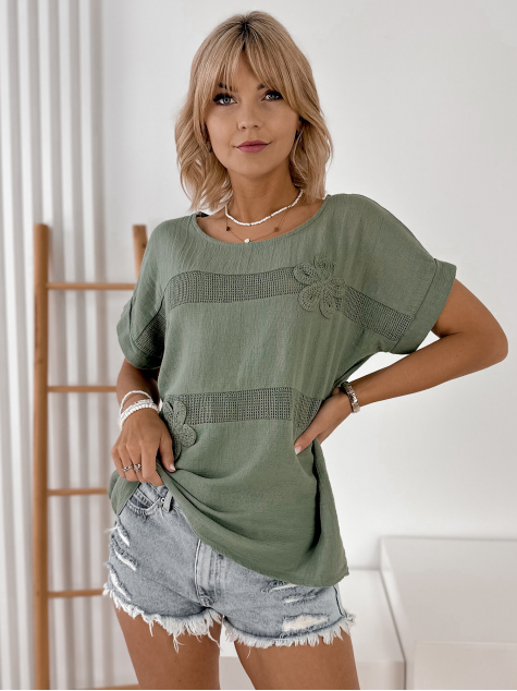 BLOUSE MARELLA KHAKI
