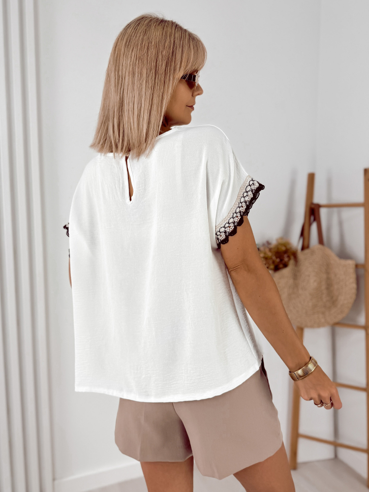 BLUSE GENUA ECRU