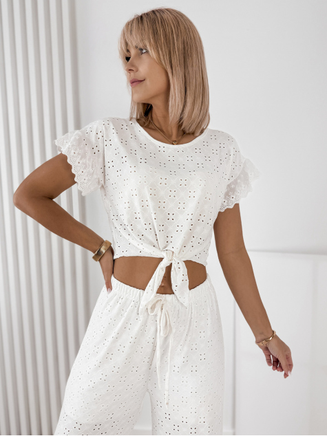 BLOUSE CAROLISSA WHITE