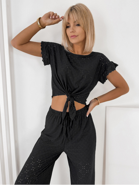 BLOUSE CAROLISSA NOIR