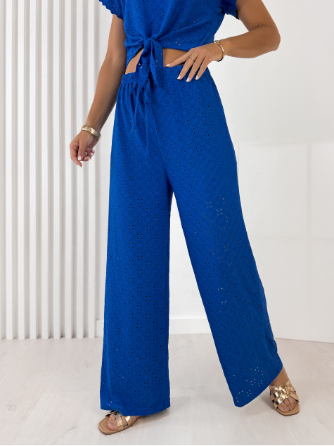 PANTALON CAROLISSA BLEUET