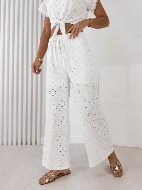 PANTS CAROLISSA WHITE