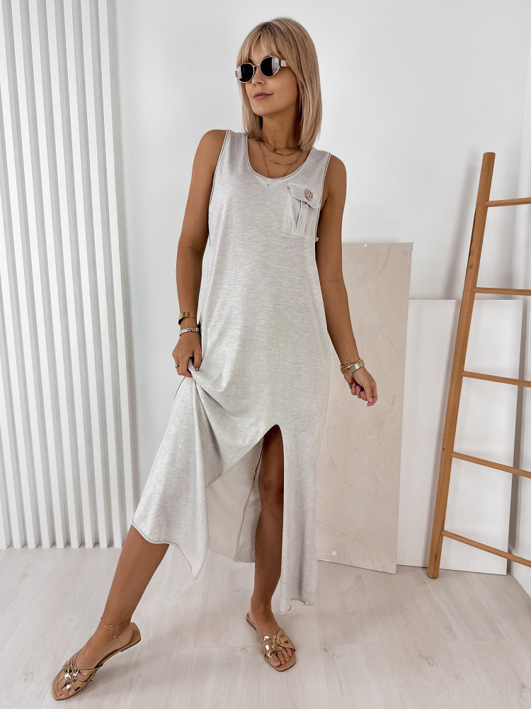DRESS TREVONA BEIGE