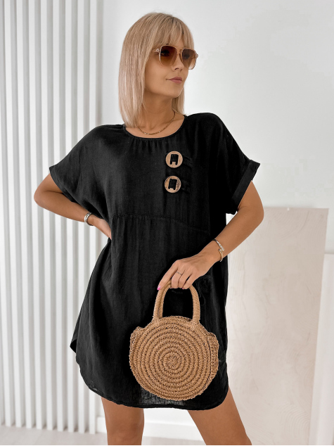 KLEID TAORMIA SCHWARZ