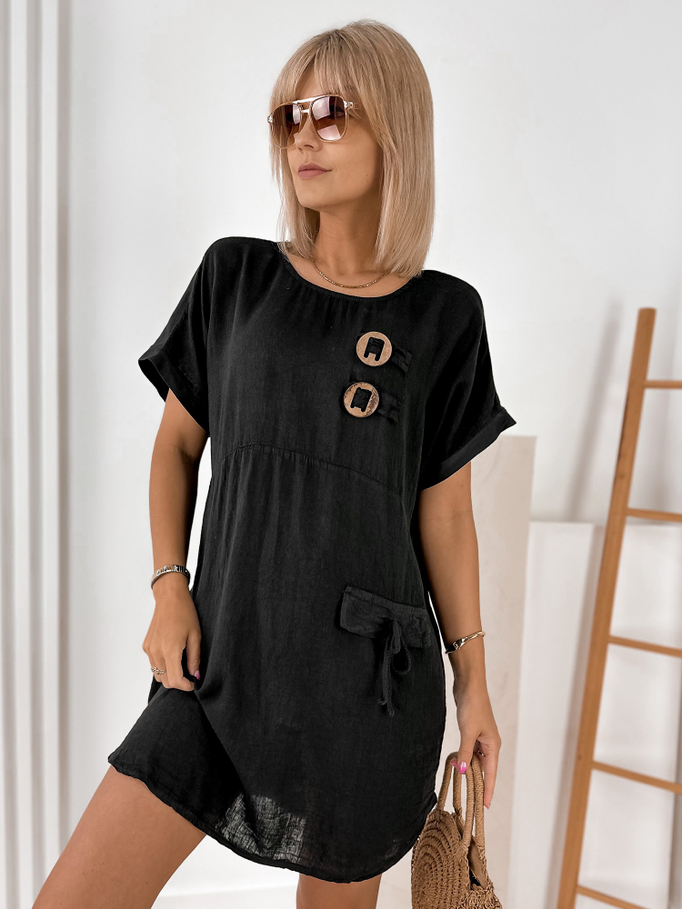 ROBE TAORMIA NOIR