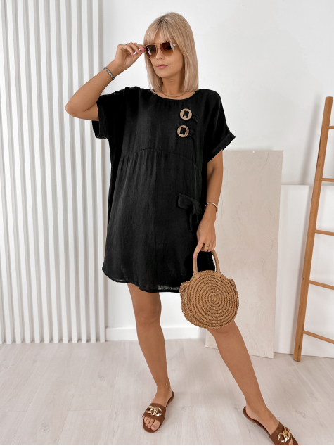ROBE TAORMIA NOIR