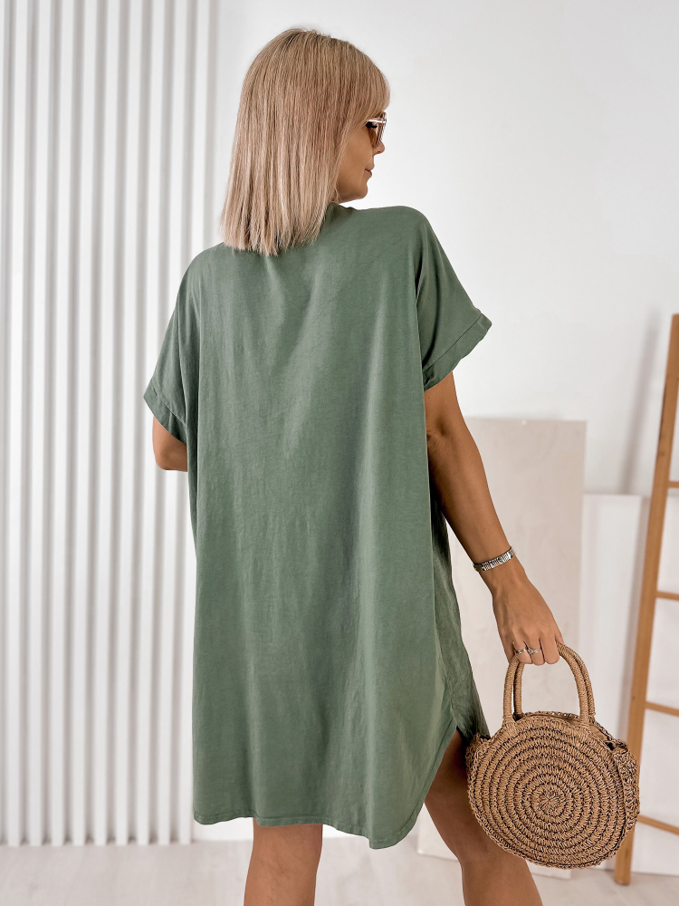 KLEID TAORMIA KHAKI