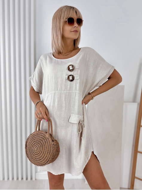 KLEID TAORMIA BEIGE
