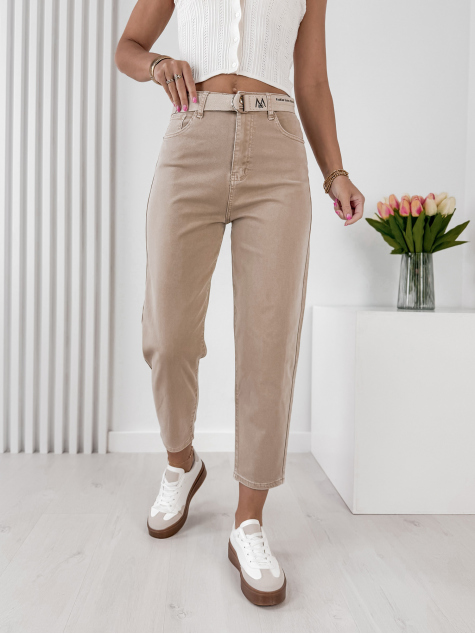 HOSE TUCALIA DUNKELBEIGES