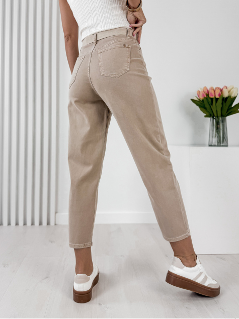 PANTS TUCALIA DARK BEIGE