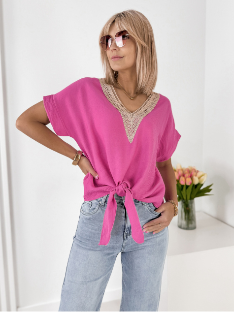 BLUSE REINA ROSA