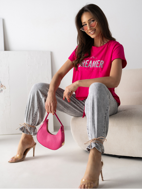 BLOUSE SERIN FRAMBOISE