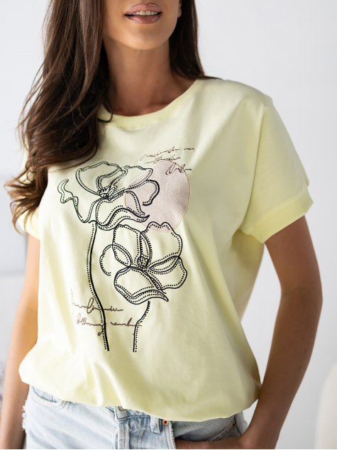 BLUSE TARAVIA GELBE