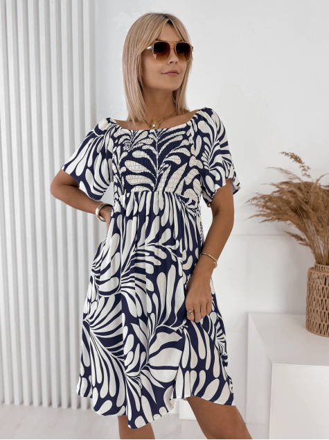 DRESS NALUENA NAVY BLUE