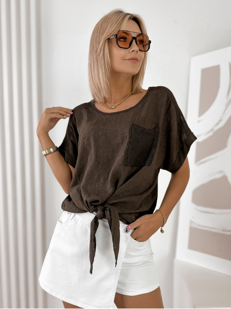 BLOUSE KAYLA BRUN