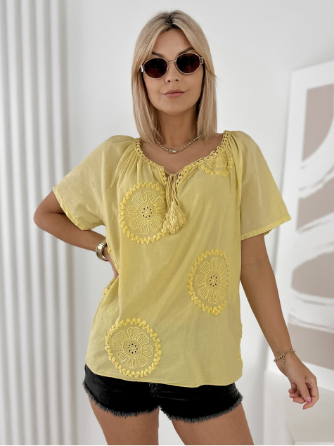 BLOUSE NOLIE JAUNE