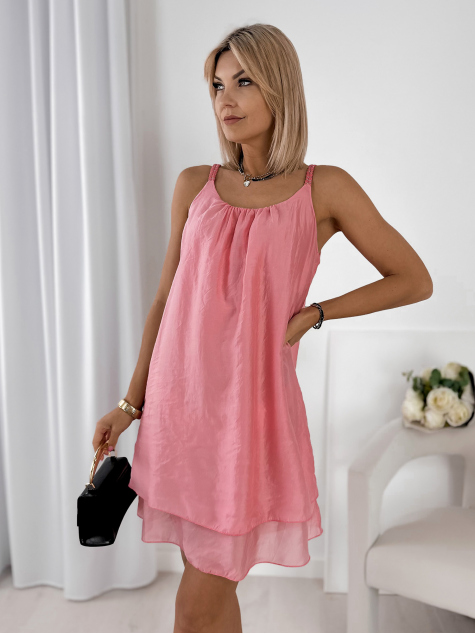 DRESS CORAL REESA