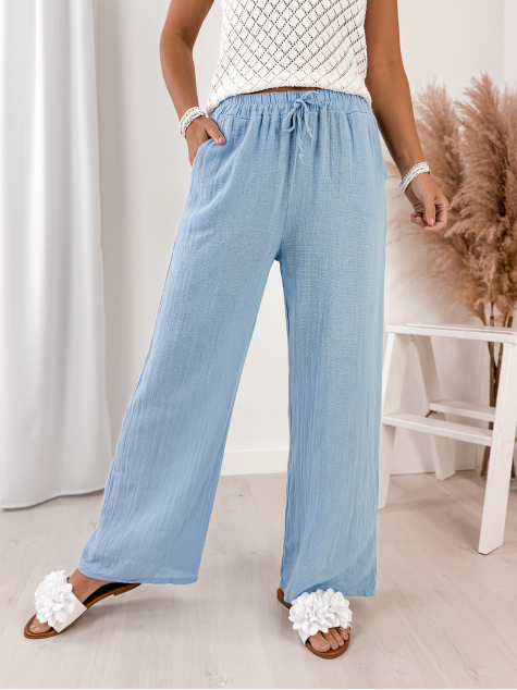PANTALON LEROS BLEU