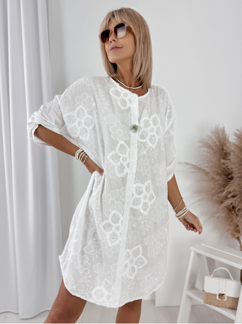 ROBE MARISTELLA BLANC