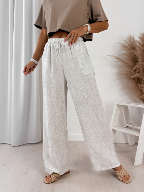 HOSE CALABRIA WEISS