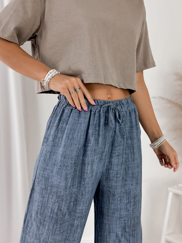 PANTALON CALABRIA BLEUET