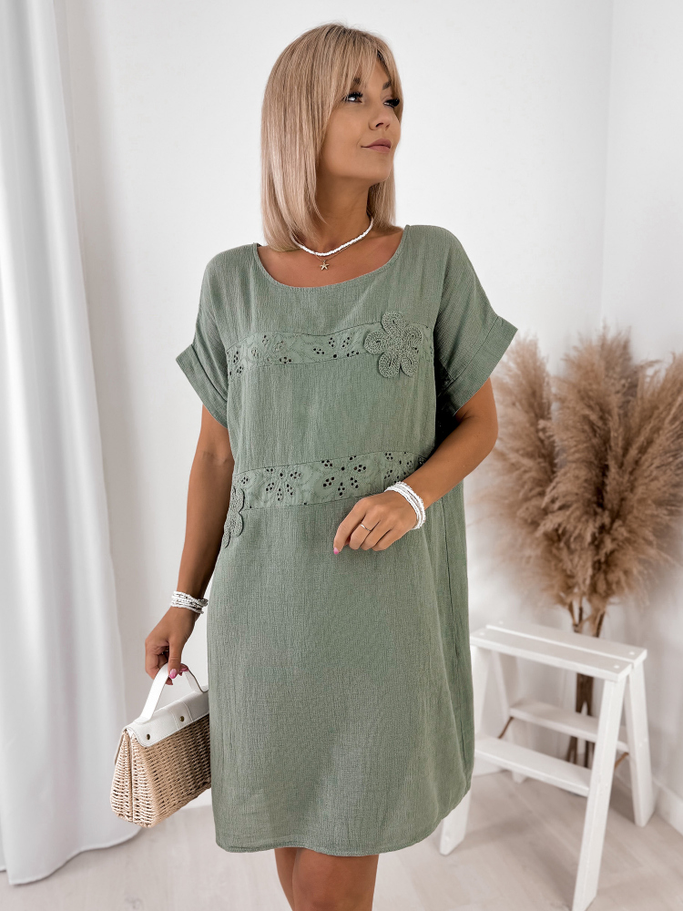ROBE SERINA KAKI