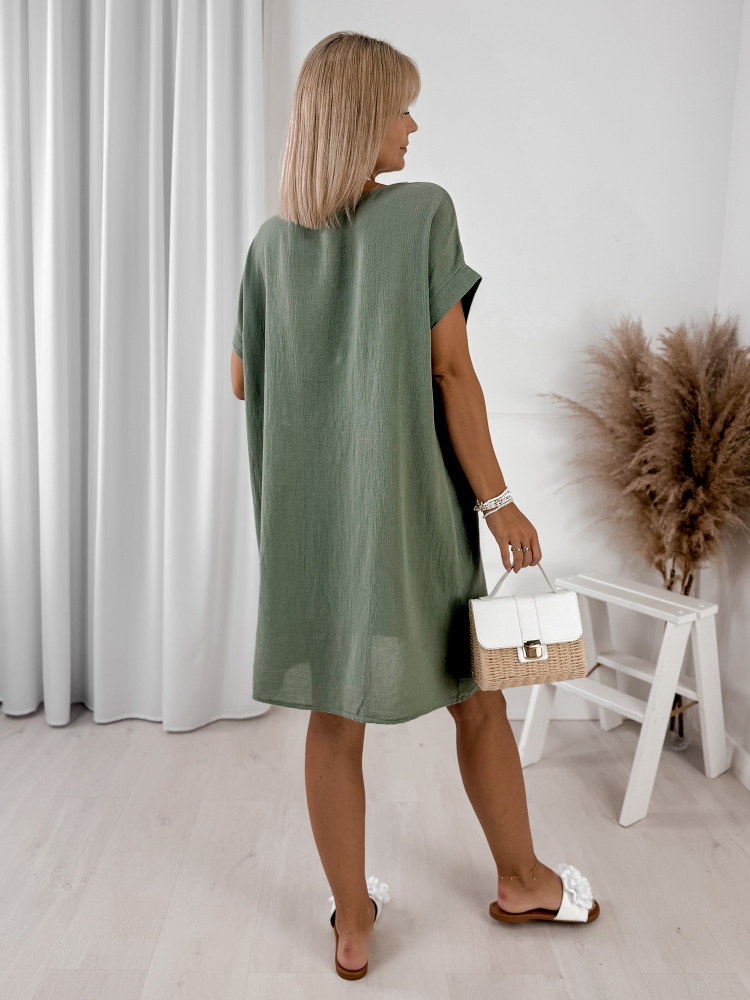 ROBE SERINA KAKI